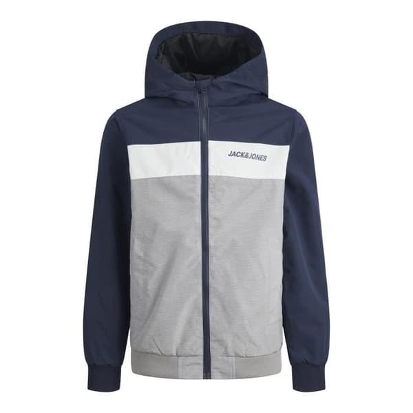 Barnjacka - Jack & Jones - Jjerush Blocking - Marinblå - 10 år - Utan ärmar