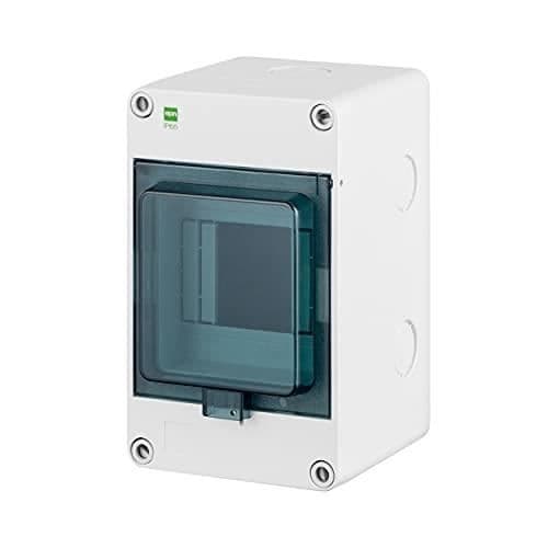 Fördelningslåda - IP65 - 1 rad - 4 automater
