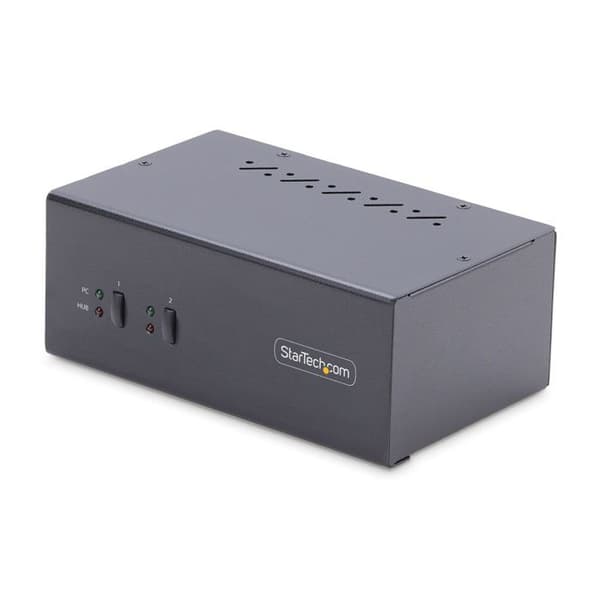 KVM-switch - STARTECH - 2 portar - 4K 60Hz - USB 5Gbps - USB-emulering