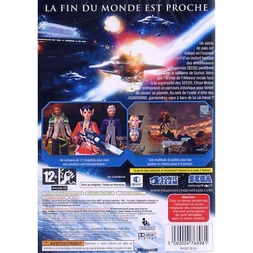 PHANTASY STAR UNIVERSE / XBOX 360