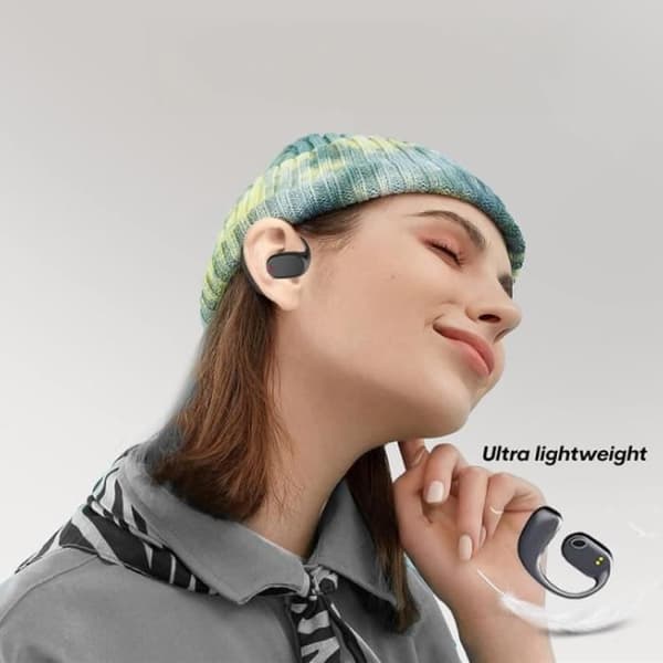 Bluetooth-hörlurar PRENDELUZ med öronkrok, 6 timmars uppspelning