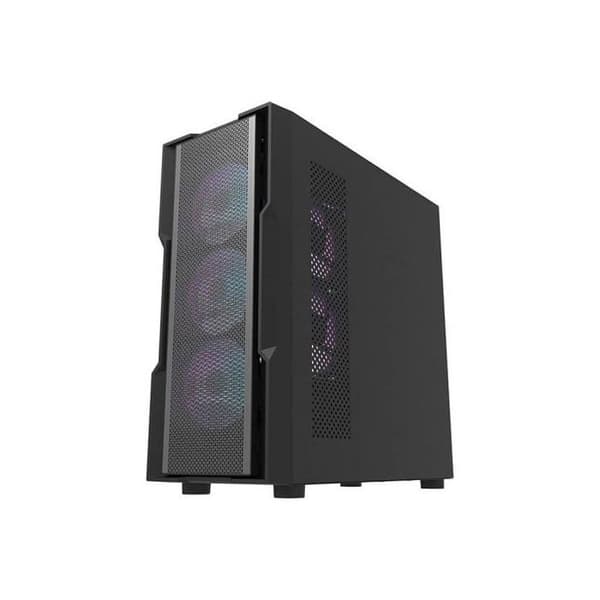 Endast centralenhet - Darkflash mini pc - DK431 Mesh Black - DK431 Mesh datorfodral (svart)
