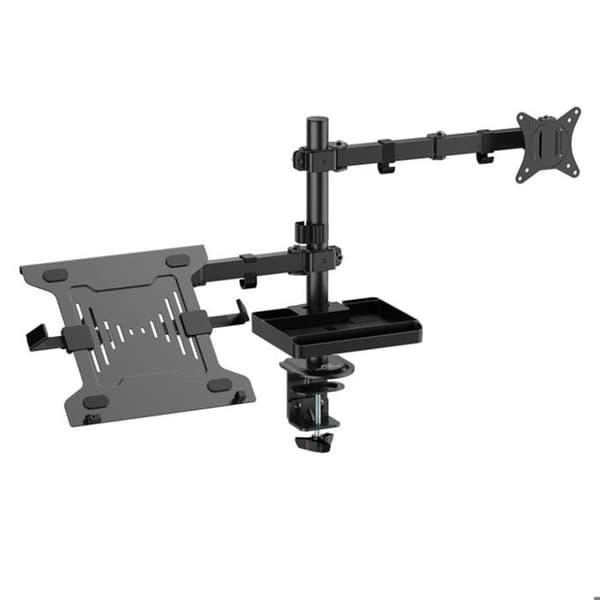 Monitorkonsol - ADVANCE - XtendMounts Flex - Svart - Rörlig arm - Max belastning 9 kg
