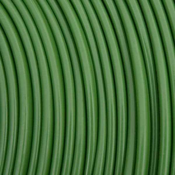 vidaXL 3-rörs trädgårdsslang Grön 15 m PVC 154361