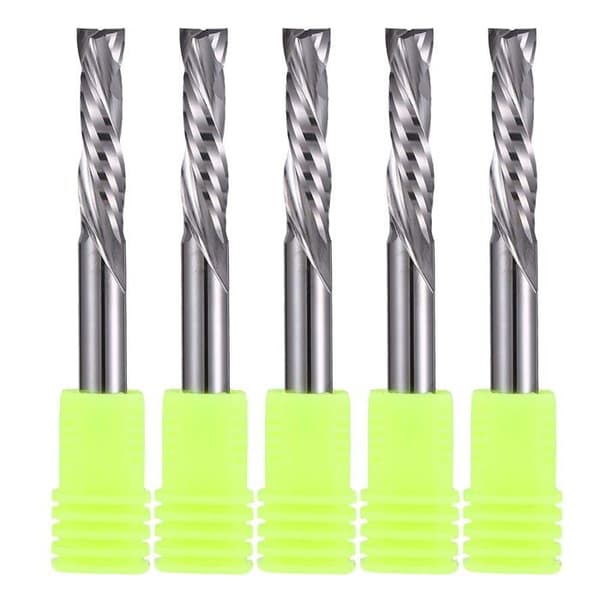Kompressionsfräsar EU_HOZLY 5-pack Wolframkarbid 6 mm