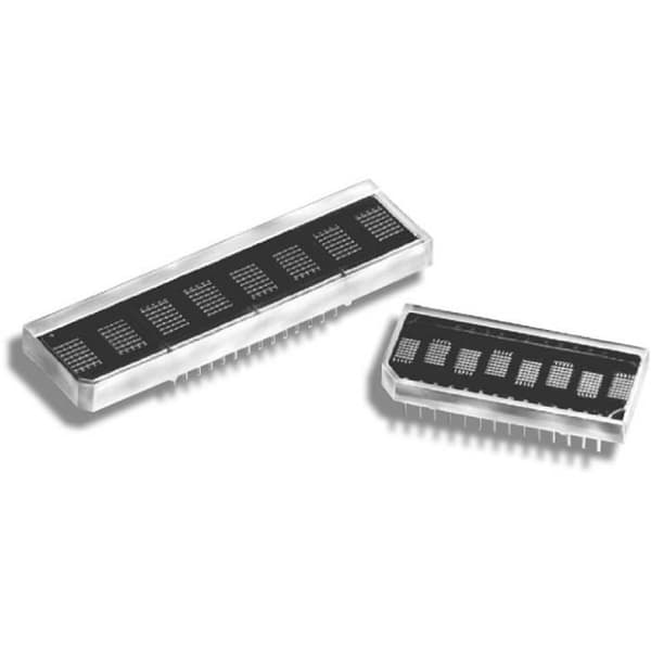 Svart alfanumerisk segmentdisplay - Broadcom - HDSP-2112