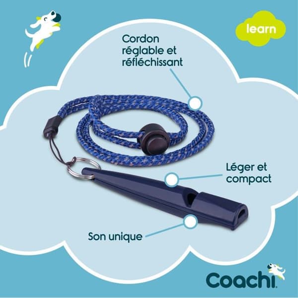 Sifflet - Coachi - 41130A - Mångsidig - Lätt - Justerbar snodd