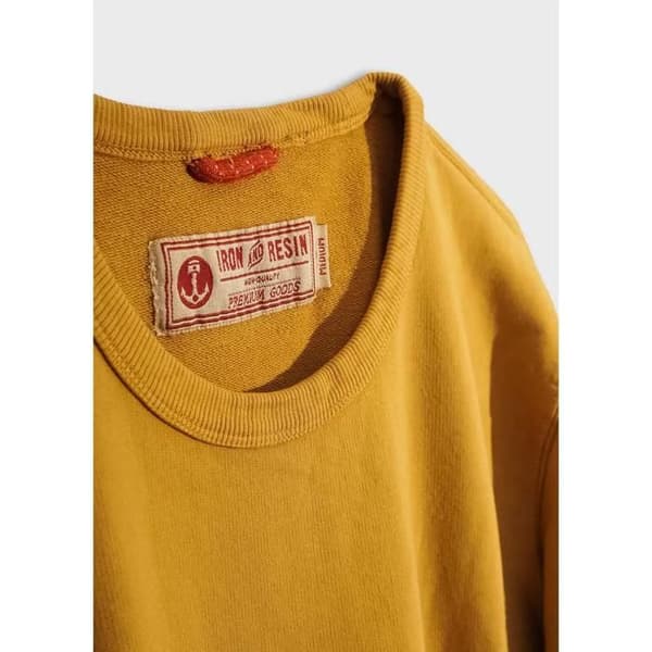 Sweatshirt med rund hals Iron & Resin Hightide