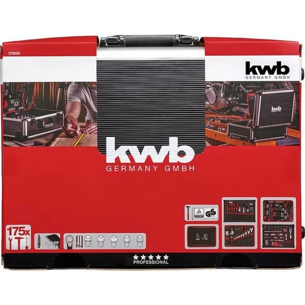 kwb 370680 Verktygsväska utrustad