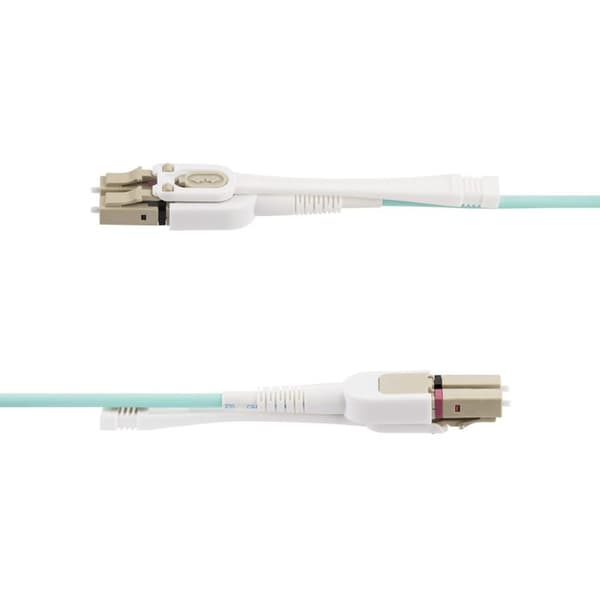 Fiberoptisk kabel - StarTech.com - 3m - LC till LC - OM4 Multimode - 100G-nätverk