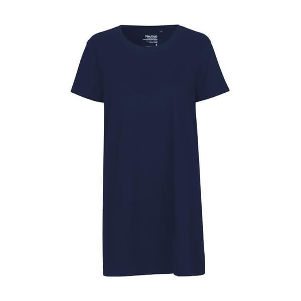 T-shirt klänning dam Neutral - marinblå