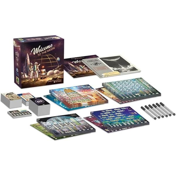 Brädspel - BLUE COCKER - BLC020WE - Roll & Write - 1-6 spelare - 25 minuters spel