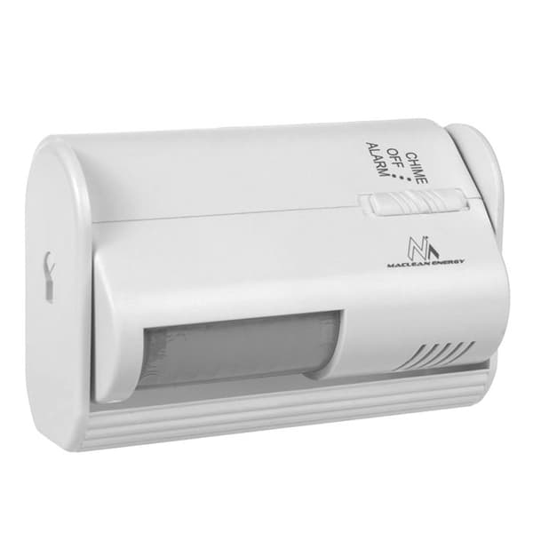 Signaliseringsanordning - MACLEAN - MCE311 W - PIR-sensor - Räckvidd 8m - Volym 70dB