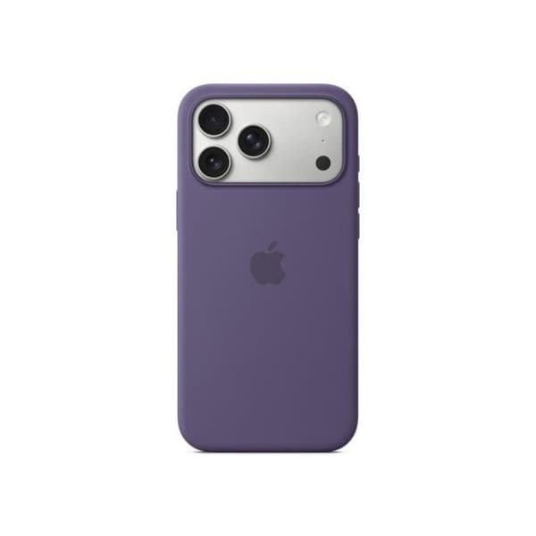 Siliconefodral med MagSafe för iPhone 17 Pro Max – Lila dimma