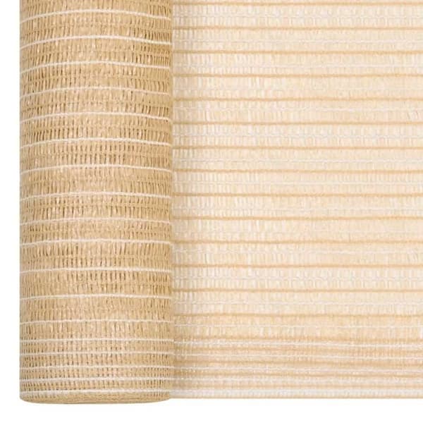 vidaXL Privacy Net Beige 2x10 m HDPE 150 g/m² 149455