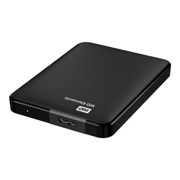WESTERN DIGITAL Begagnad extern hårddisk - Elements - 1TB - 2,5" - USB 3.0-gränssnitt, USB 2.0-kompatibel - 6 månaders garanti