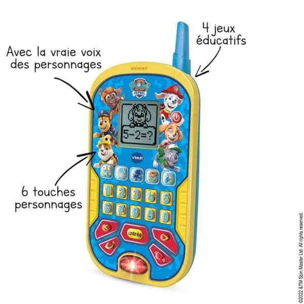 VTECH - PAW PATROL - Den pedagogiska smartphonen