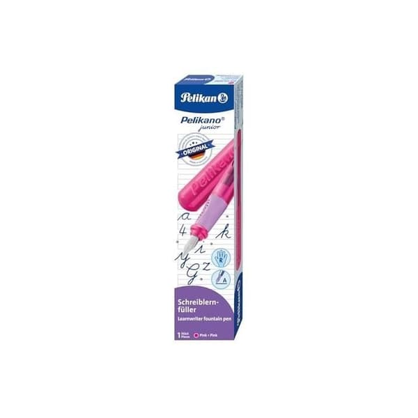 Fountain pen - PELIKAN - P67A - Rosa - Ergonomisk - Bläcktip i rostfritt stål