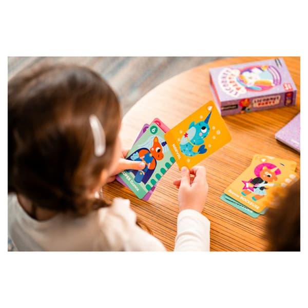 Spel med kort Enhörningar Party
