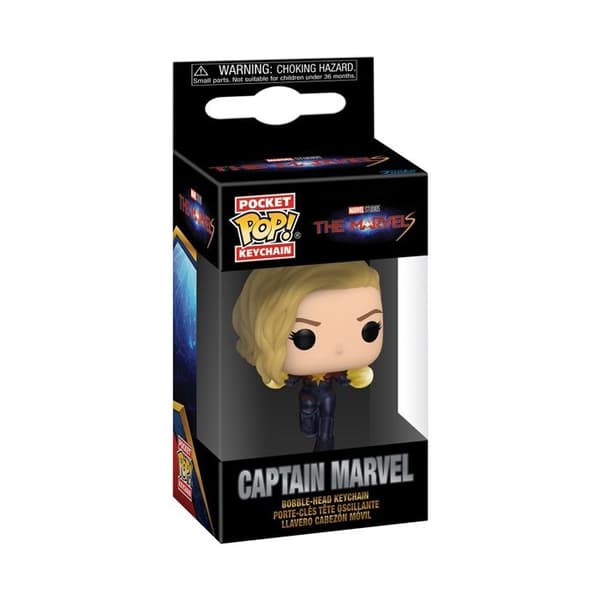 Funko Pocket Pop! Nyckelring: The Marvels - Kapten Marvel