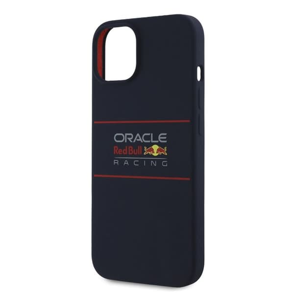 Mobilskal - RED BULL RACING - iPhone 14 - Silikon - Centrerad logotyp - Robust