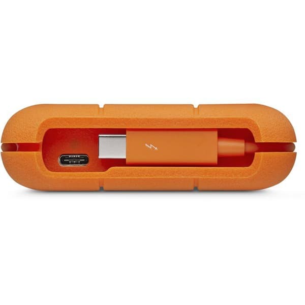 Extern hårddisk - LACIE - Rugged USB-C STFR5000800 - 5 To - 3.2 Gen 1 - Grå / Gul