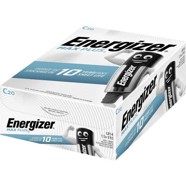 Energizer Max Plus Industriell Pile LR14 (C) alkaliska 1.5 V 20 st