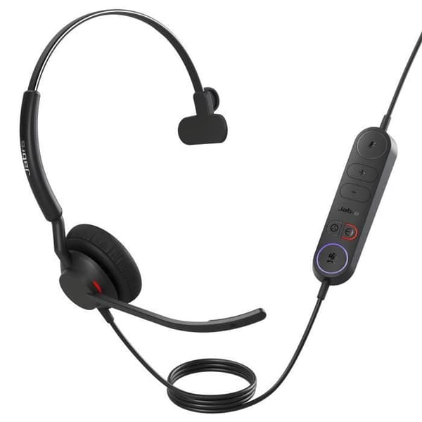 Hörlurar - JABRA - Engage 40 Link - Mono - USB-C - Avancerad röstoptimering