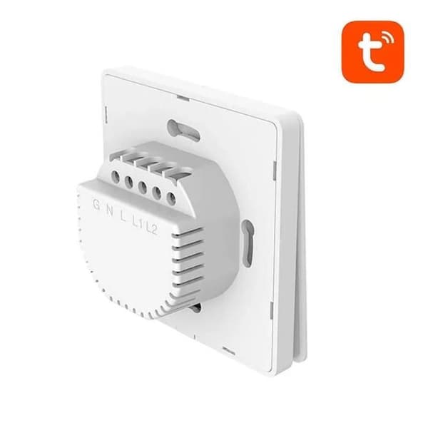 Gosund Tuya SW9 smart switch med belysningsarmatur som stöder Google Assistant och Amazon Alexa