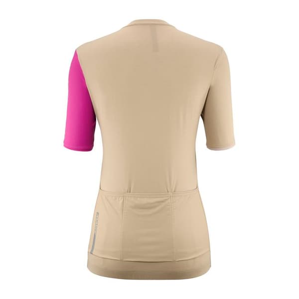 Damtröja Mavic Essential - vit peppar/fuchsia