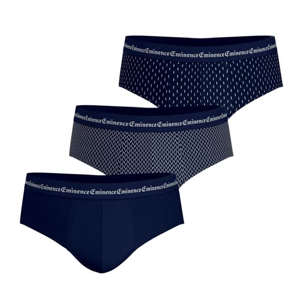 3-pack herrunderkläder Business Print Eminence