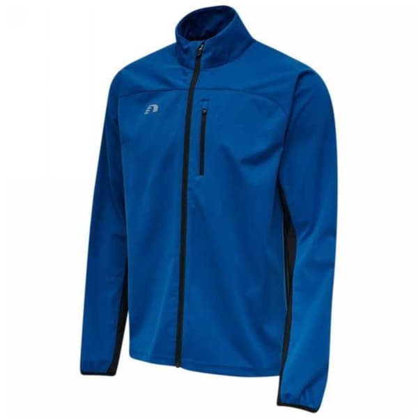 Jacka - HUMMEL - Core Cross - Barn - Blå - 81% PL/19% EL (stickad)