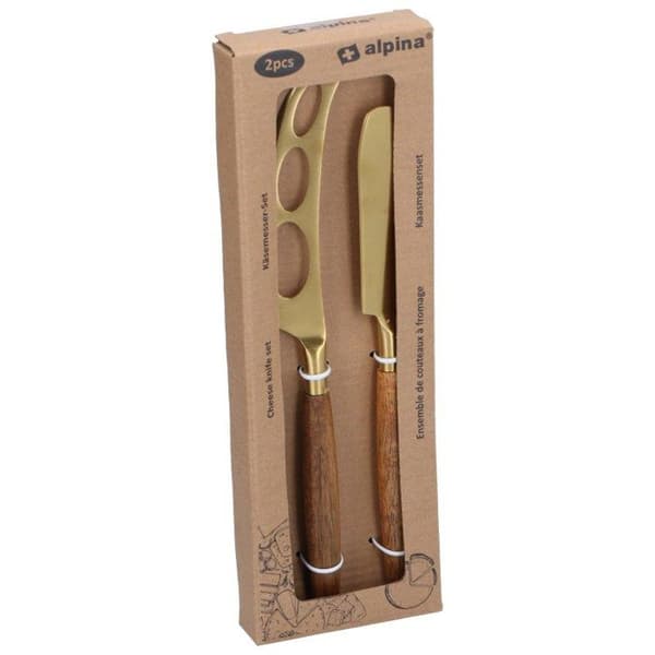 ALPINA-NK Set med ostknivar 2 delar ED-223684