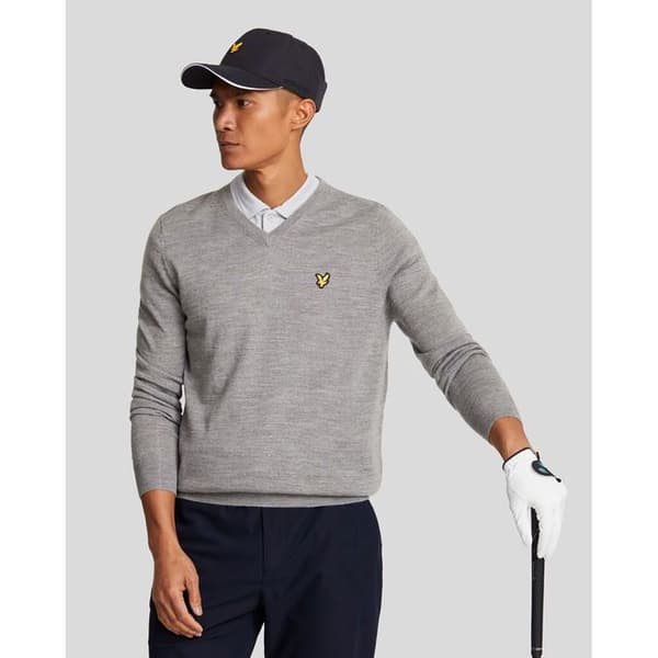 Lyle & Scott V-ringad tröja