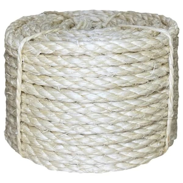 vidaXL 100% Sisal Rep 8 mm 25 m 155017