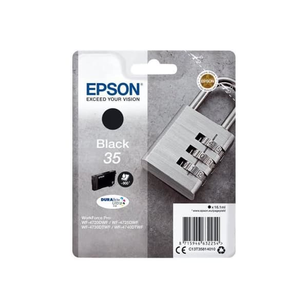EPSON 35 svart bläckpatron för WorkForce Pro - 16,1 ml