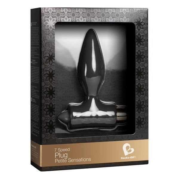 PETITE SENSATIONS PLUG VIBRATOR SVART