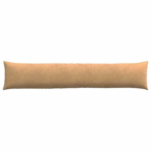 vidaXL Soffkuddar 2 st Brun 200 x 40 cm 42013893