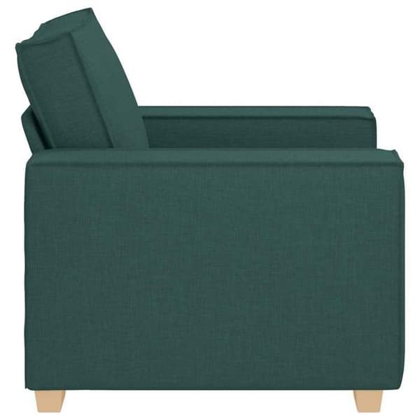 Mörkgrön Fåtölj Soffa 60 cm Tyg