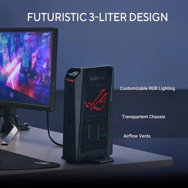 Mini PC - ASUS - NUC 15 ROG Jean - Intel Core Ultra 9 - 32 GB RAM - RTX 5070 Ti