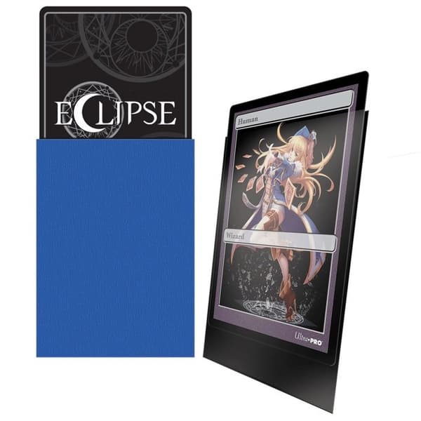 Ultra Pro - Eclipse Matte 60-pack kortskydd små format Blå Stilla havet (62 x 89 mm)