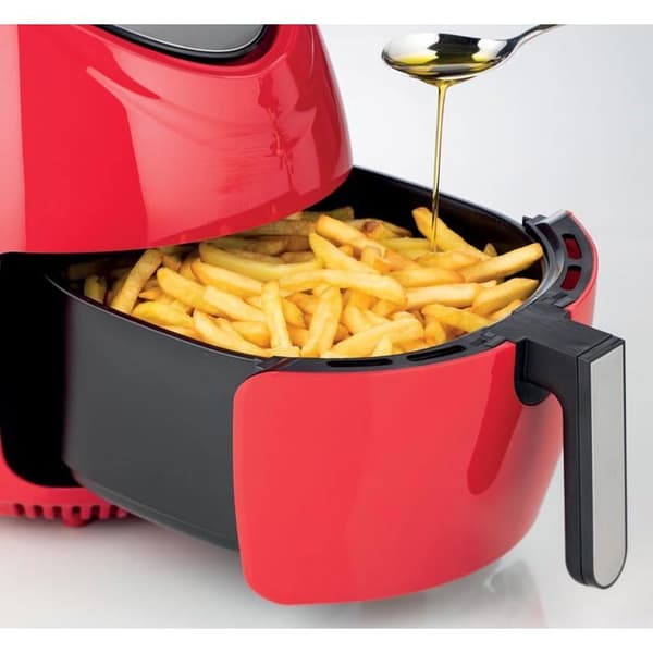 Luftfritös - ARIETE - MAX 2,5 KG - Röd - 1800W - 5,5L - 7 program