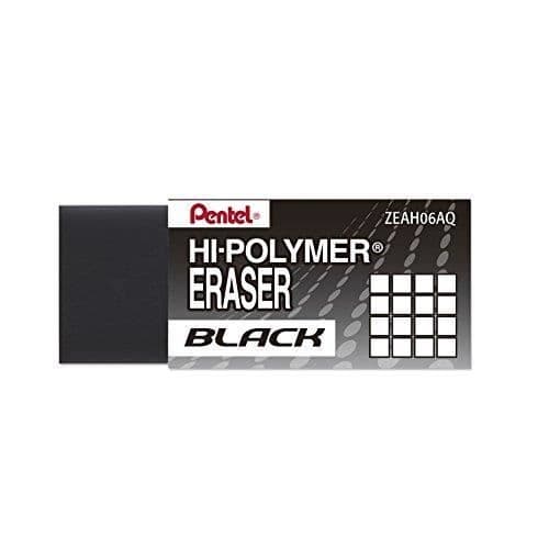 Pentel Hi-Polymer Ain Suddgummi Svart