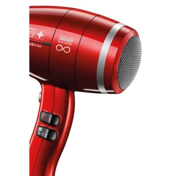 VALERA Power4ever hårtork - Röd - 2400 W - Hänghål