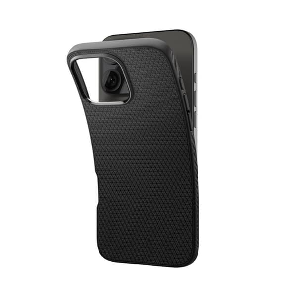 Spigen Liquid Air - Skal för iPhone 16 Pro (mattsvart)
