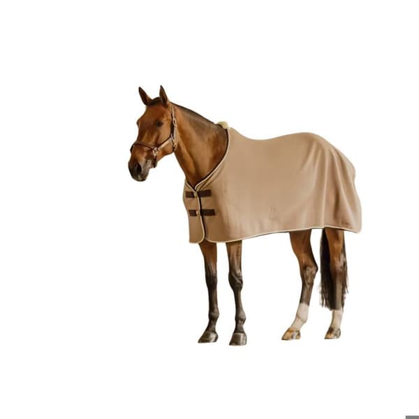 Kentucky Show Vegan Wool hästfleece - beige - Beige - 130 cm