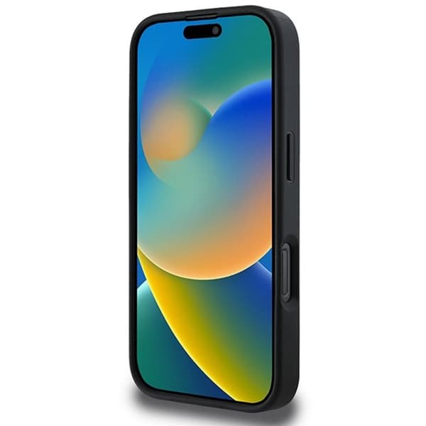 Telefoncase - DKNY - iPhone 16 Pro - Läder - Rutig mönster - Tryckta ränder