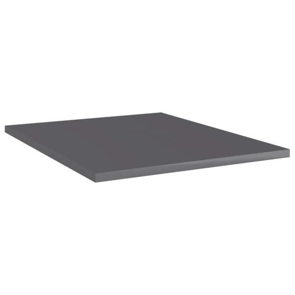 VidaXL Bokhylla Paneler 8 st Blank Grå Konstruerat trä 805201