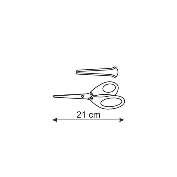 Köksredskap - TESCOMA - Tescoma 888220 - Rostfritt stål - Grön - 21 cm