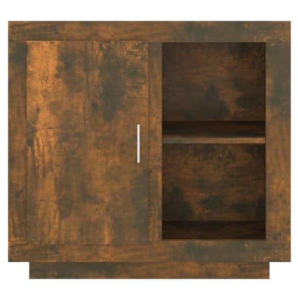 vidaXL Skänk rökt ek 80x40x75 cm 817237